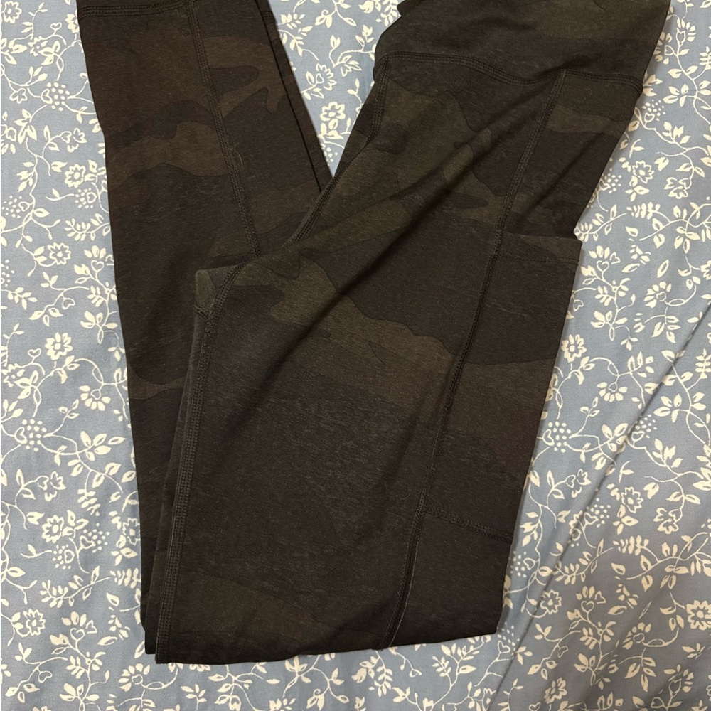 Black Camouflage Leggings